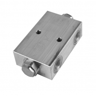3/4 "twin controlled check valve